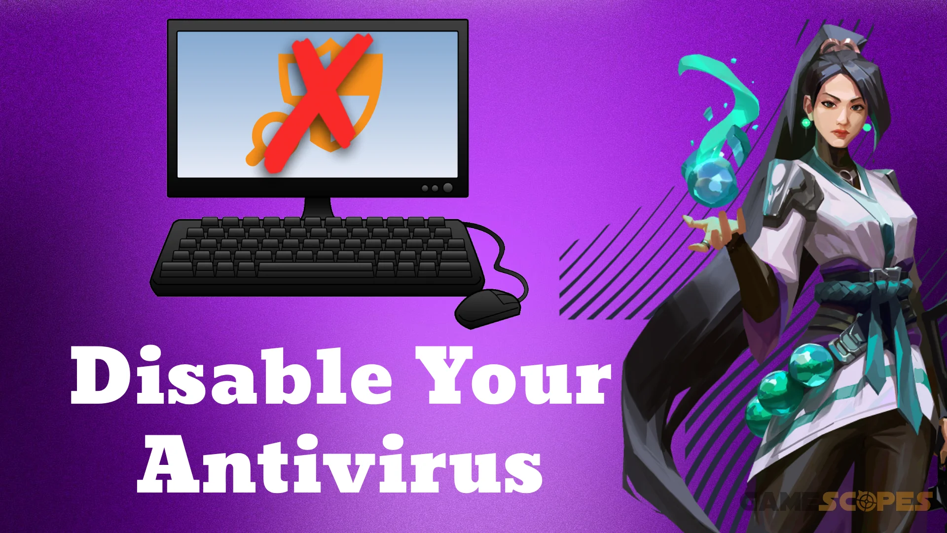 When your Valorant keeps crashing on startup, you'll need to disable the antivirus.
