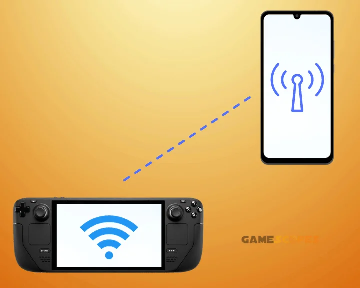 One of the best solutions whenever Steam Deck not connecting to WiFi is to pair the console with a mobile hotspot!