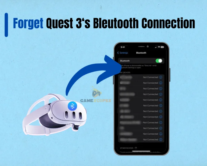 Forgetting and re-adding the Oculus Quest from your mobile's Bluetooth page is one of the best solutions whenever Oculus Quest 3 stuck on pairing screen