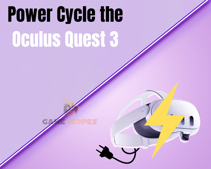 How to power cycle Oculus Quest 3 when not connecting to Wi-Fi?