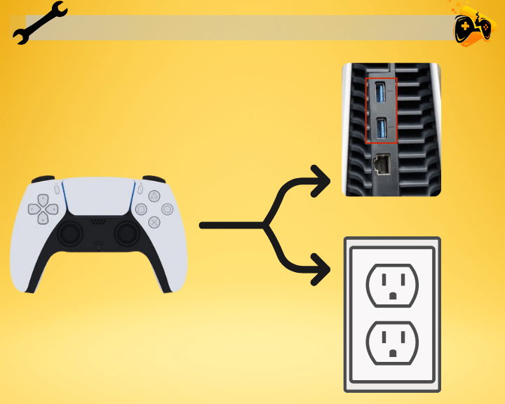 If PS5 controller won't connect to console, check to see whether the controller has defaulted by charging it from either of the available power sources.