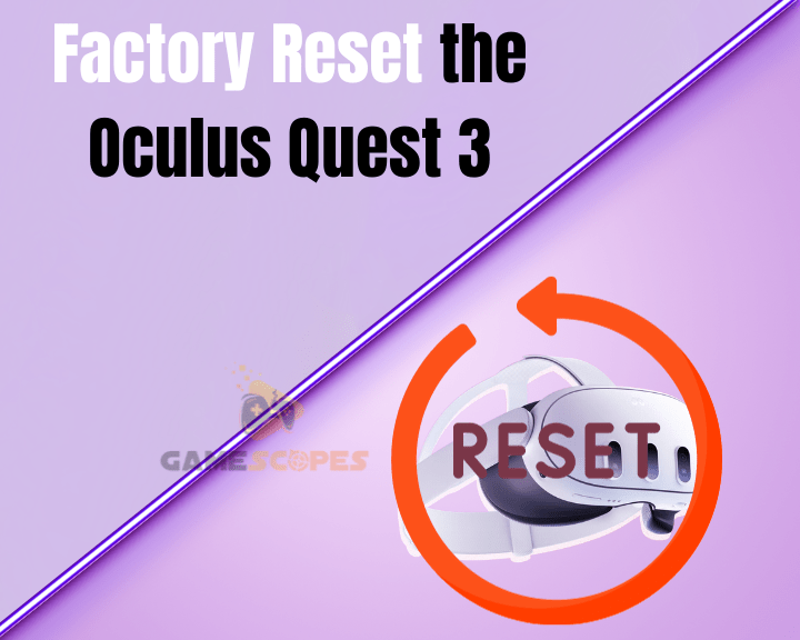 If Oculus Quest 3 won't connect to Wi-Fi after all solutions this far, restore all system and settings of the headset by restoring the device to factor ydefaults.
