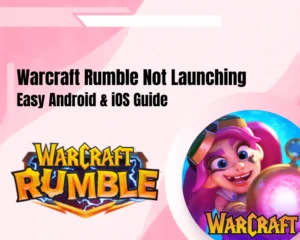 To fix whenever Warcraft Rumble not launching on your mobile Android or iOS device, update the app, reboot the system and clear the Warcraft Rumble cache.