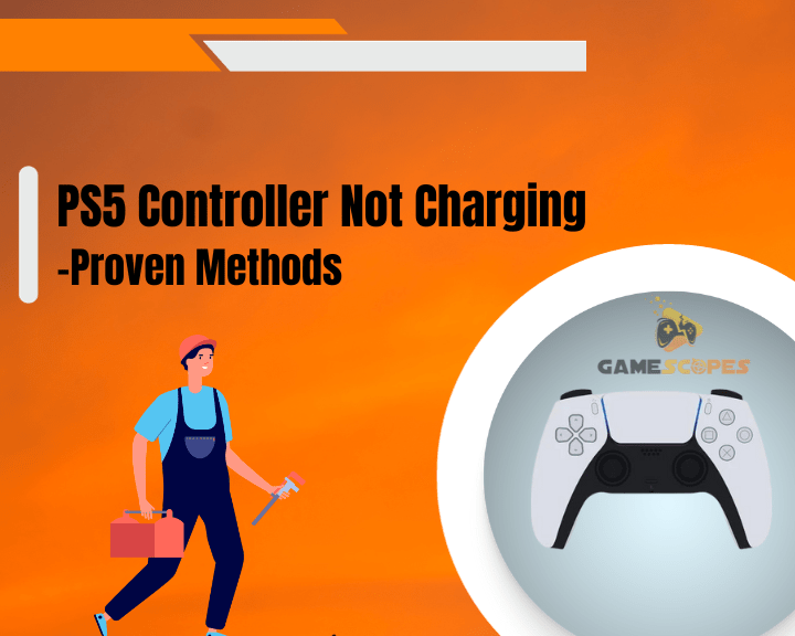 If your PS5 controller not charging, the issue can be caused by improper charging equipment or issues with the power port.