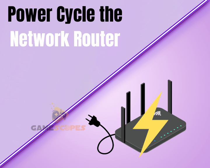 How to power cycle the network router when Oculus Quest 3 won't connect to Wi-Fi?