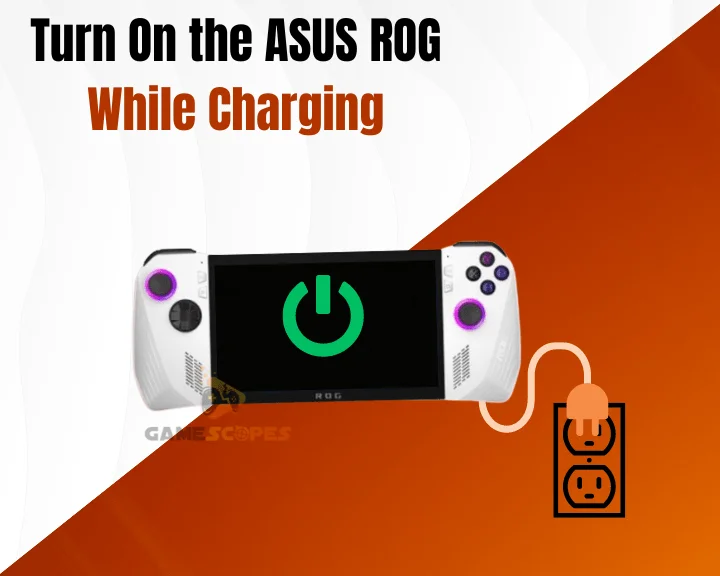 How to turn on ASUS ROG Ally while charging?