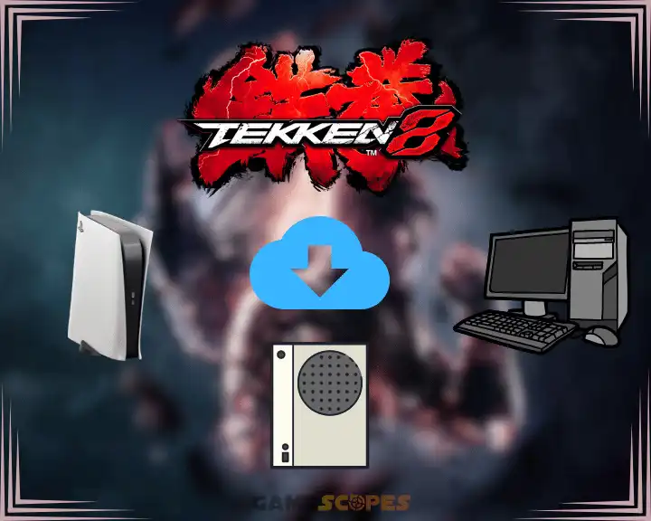 Graphical illustration of uninstallation when Tekken 8 not launching.
