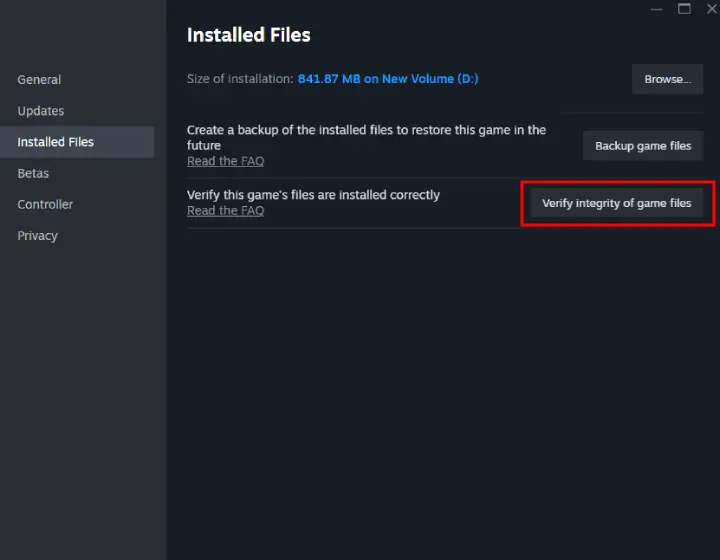 If you want to rebuild a game's database, click on "Verify Integrity of Files" on Steam.