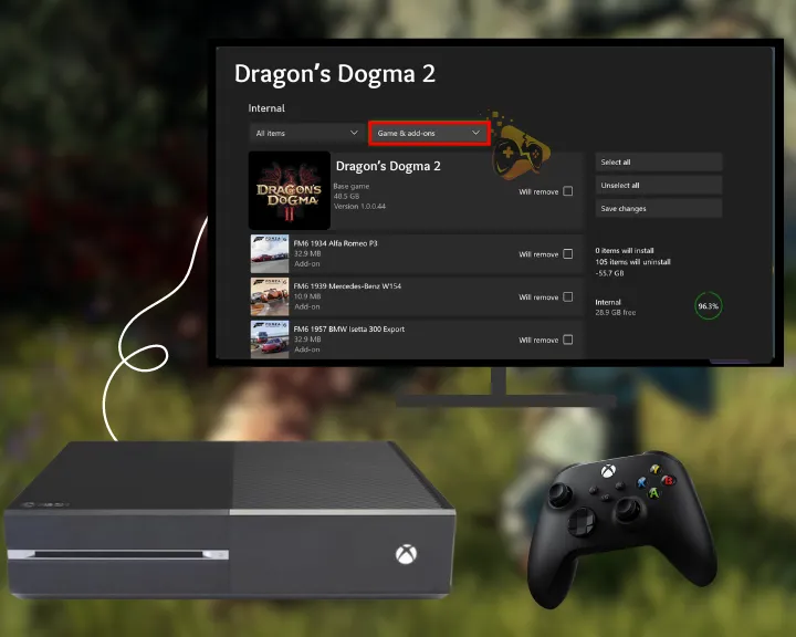 The image is showing how to start new game on Xbox when Dragon’s Dogma 2 new save not working.