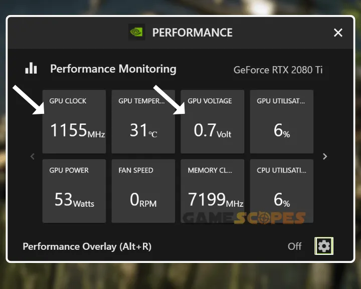 The image is showing how to overclock NVidia GPU.